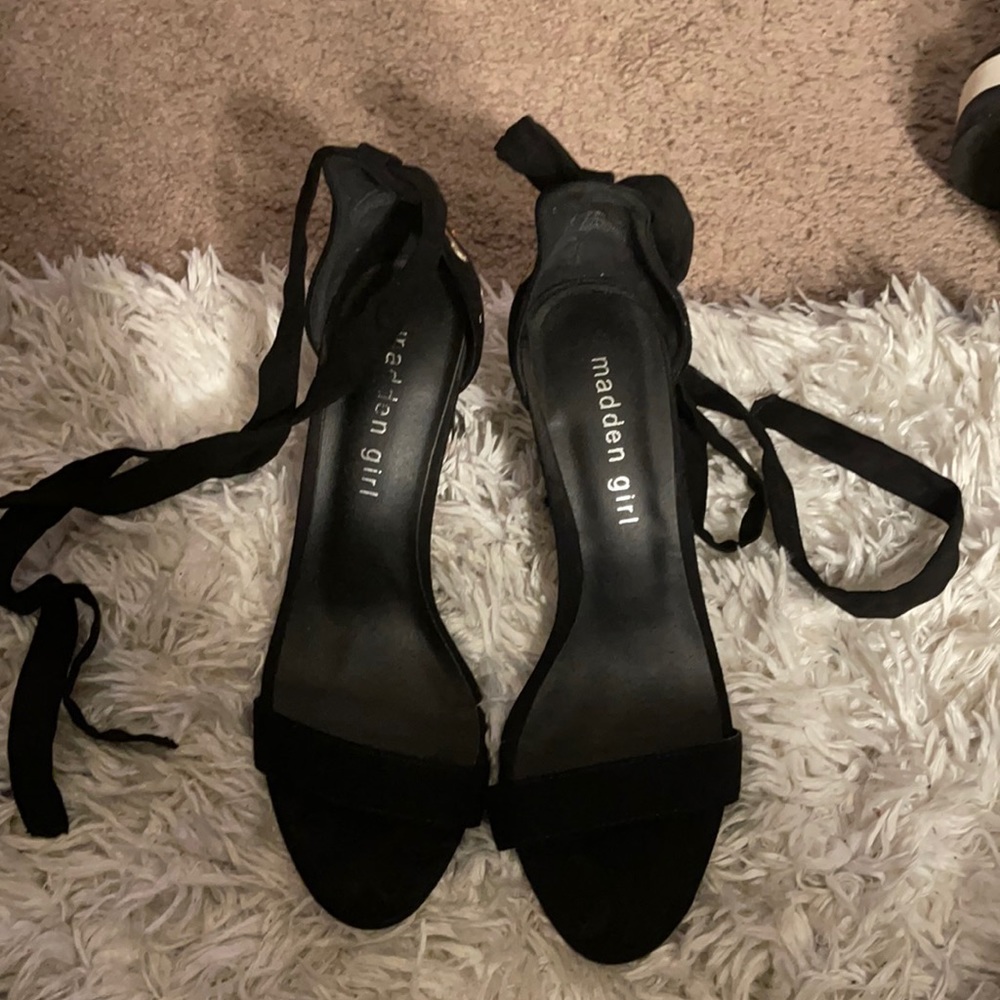 Madden Girl Tie Up Heel Sandals